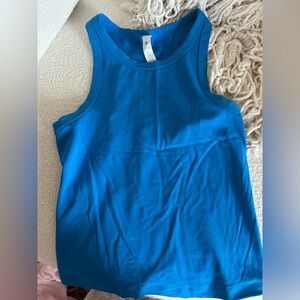 Lululemon Blue Racerback Tank Top